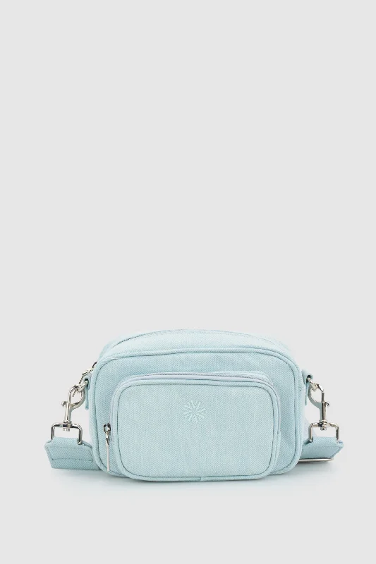 Gia Denim Crossbody Bag