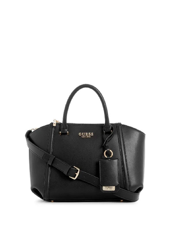 Black Leie Status Satchel Bag