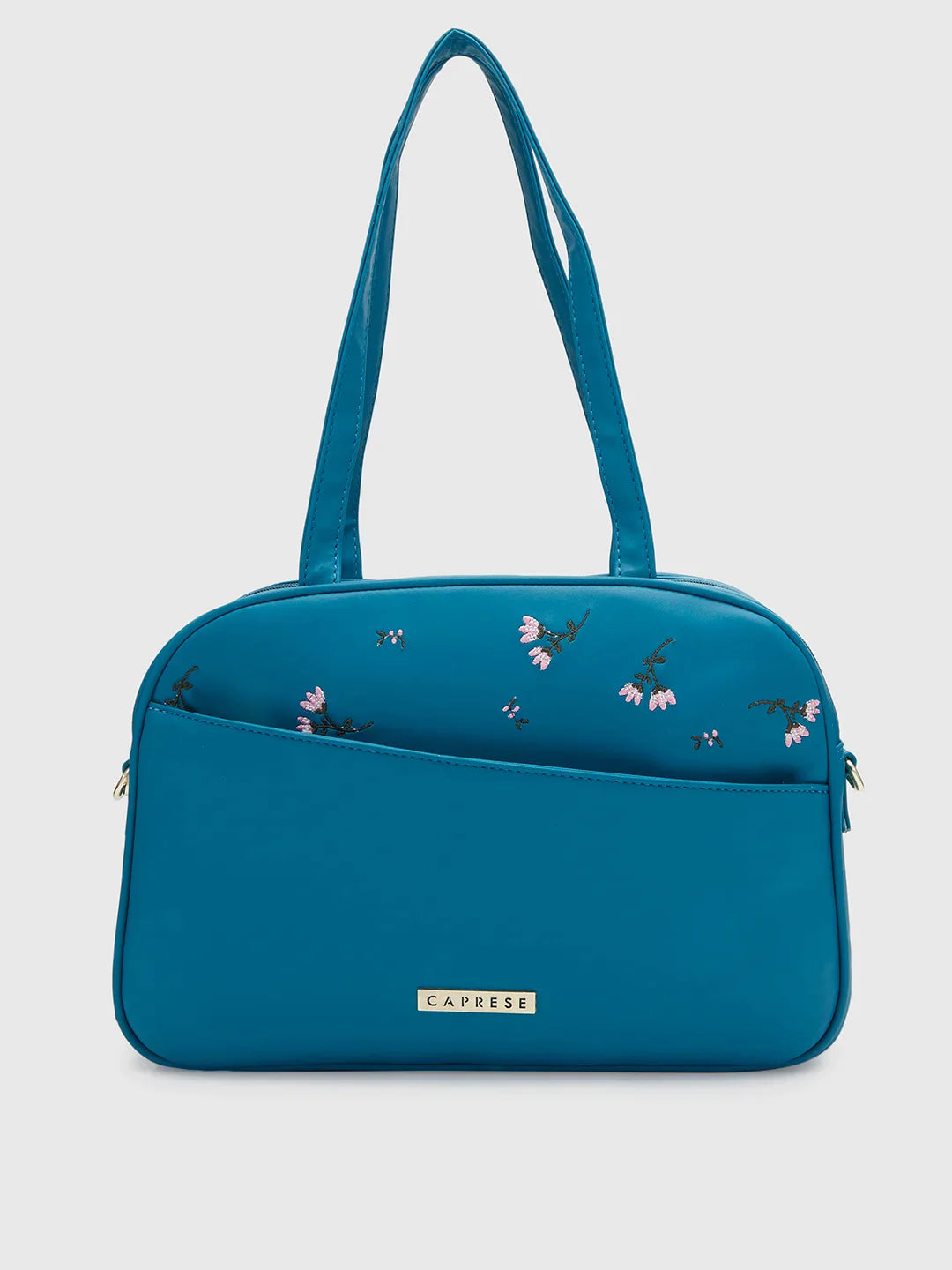 Caprese Adah Satchel Large Teal