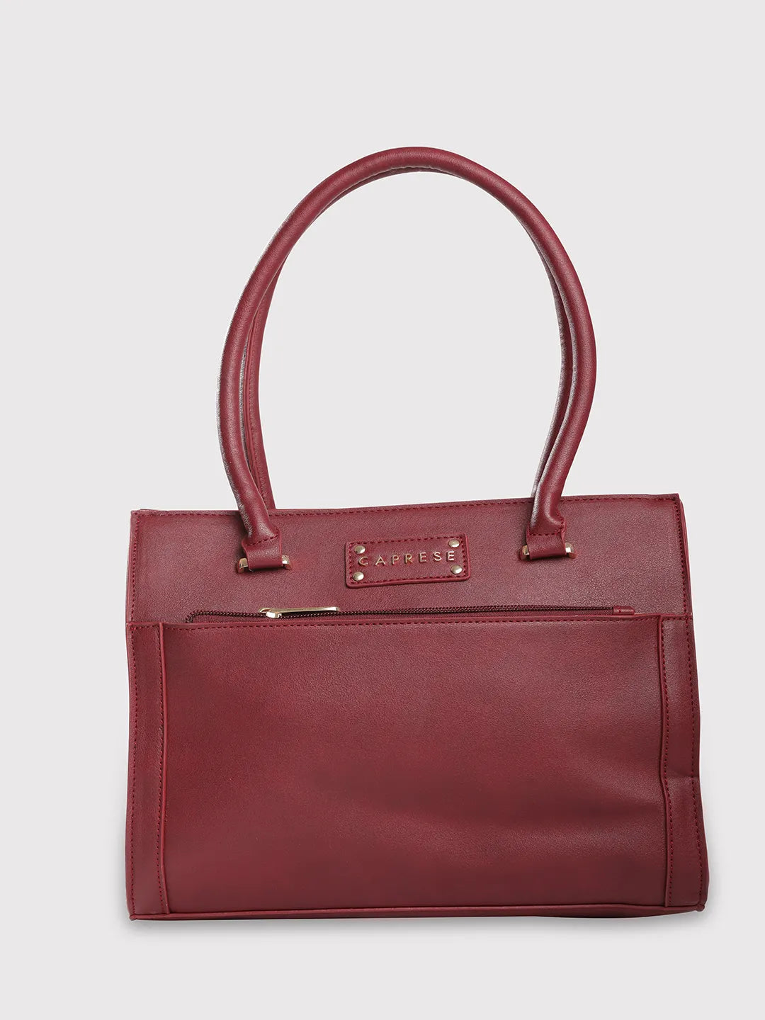 Caprese Dakota Satchel Medium Burgundy