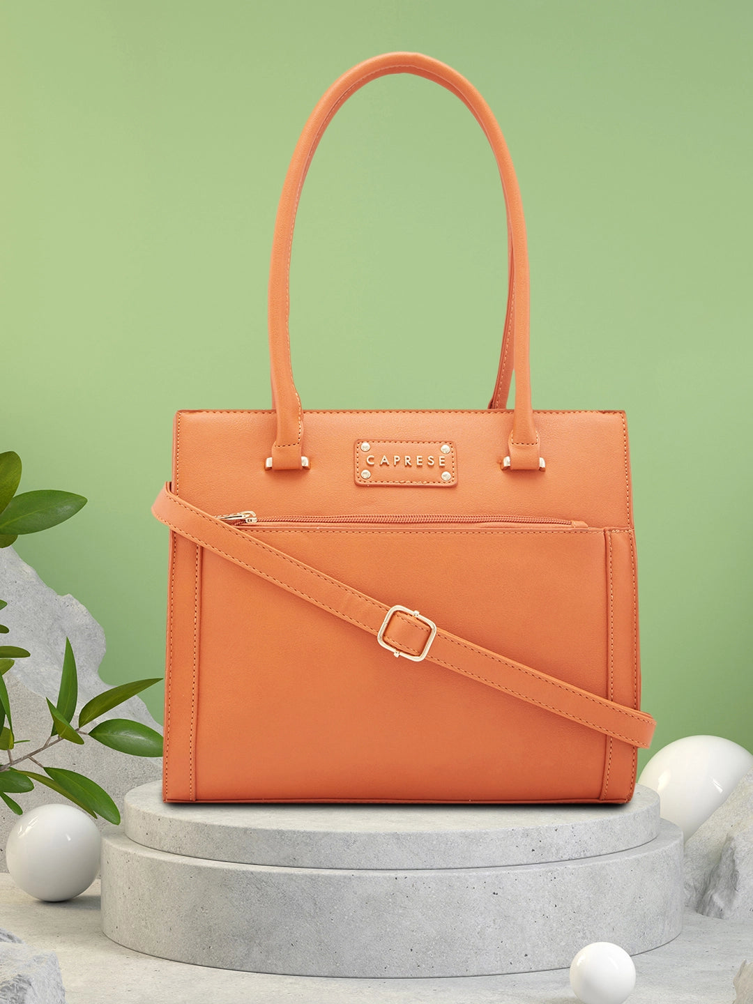 Caprese Dakota Satchel Medium Terra