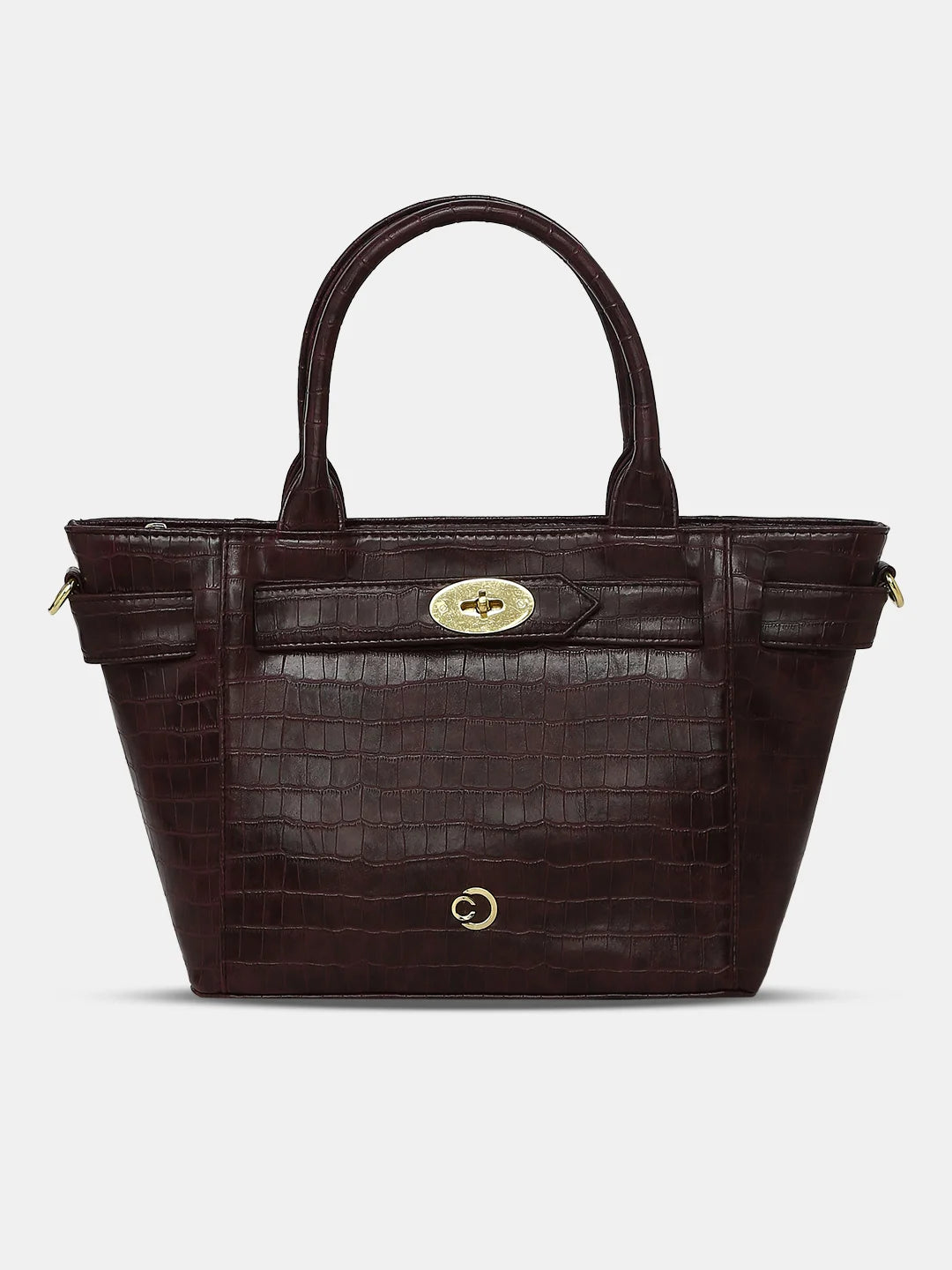 Caprese Treza Satchel Medium Plum