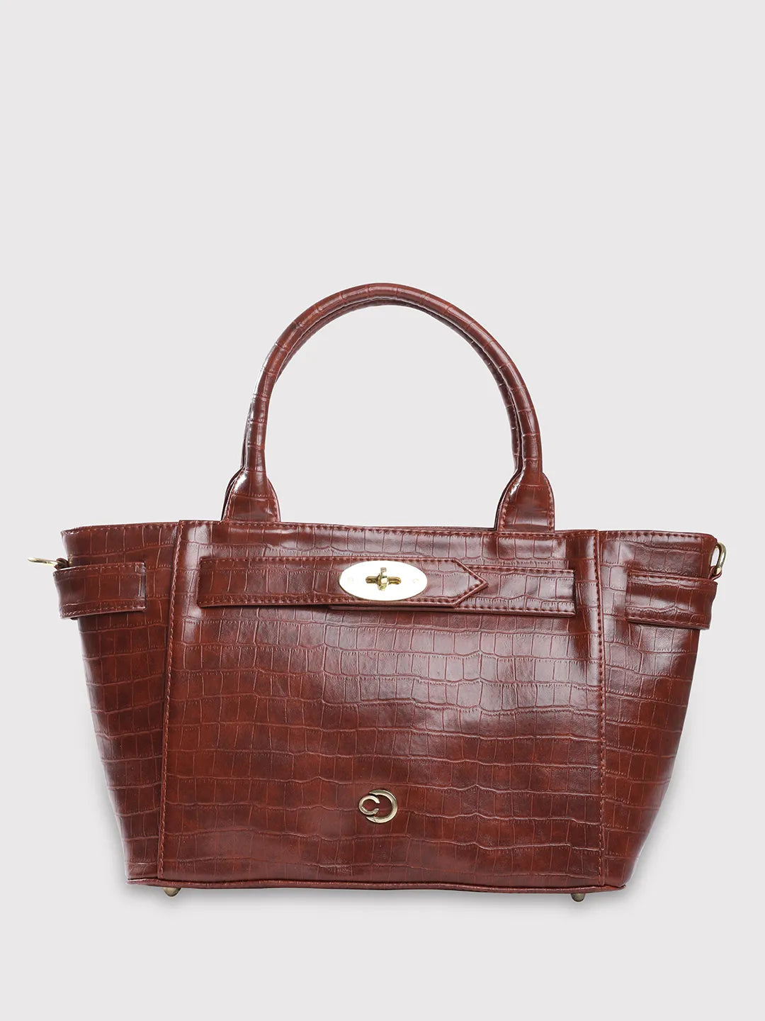 Caprese Treza Satchel Medium Tan