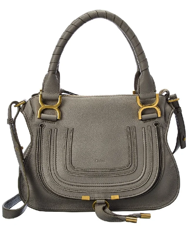 Chloe Marcie Small Leather Satchel