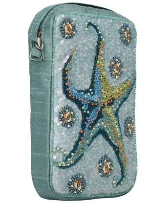 Club Bag   Cross body  Sea Star Aqua   Extra Large