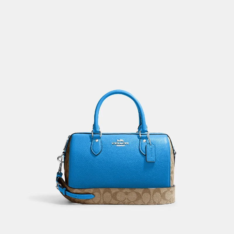 Coach Outlet Rowan Satchel In Signature Canvas