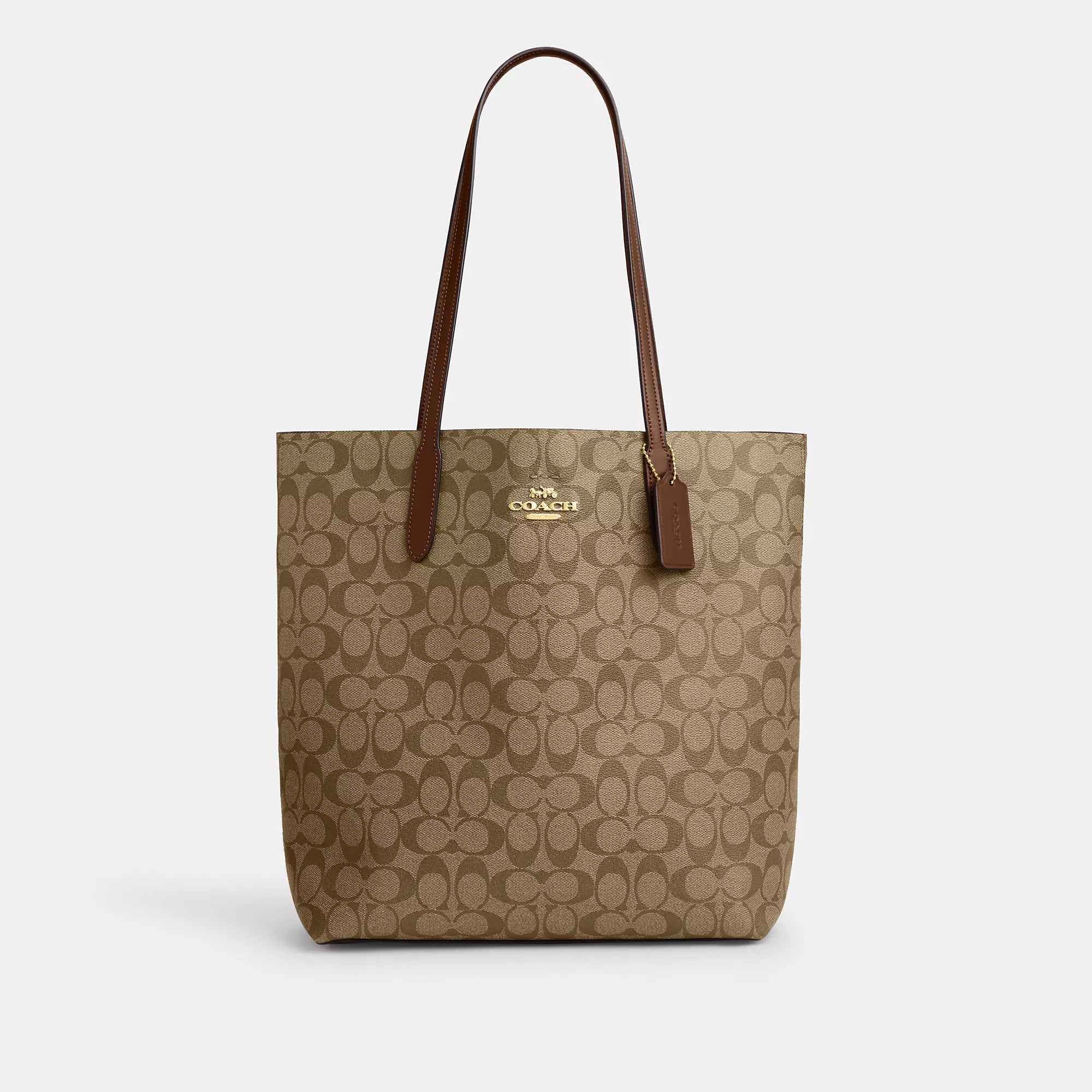 Coach Outlet Thea Tote In Signature Canvas