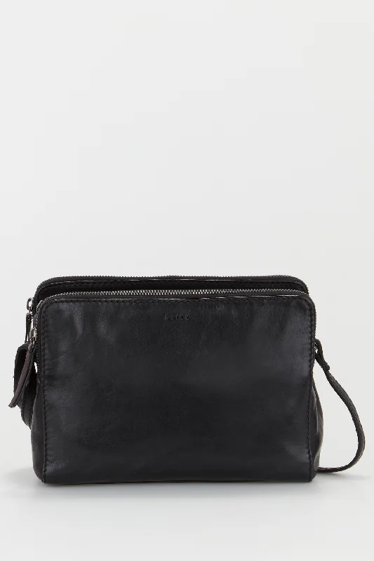 Maya Leather Crossbody Bag