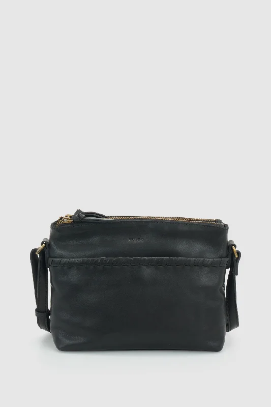 Mila Leather Crossbody Bag