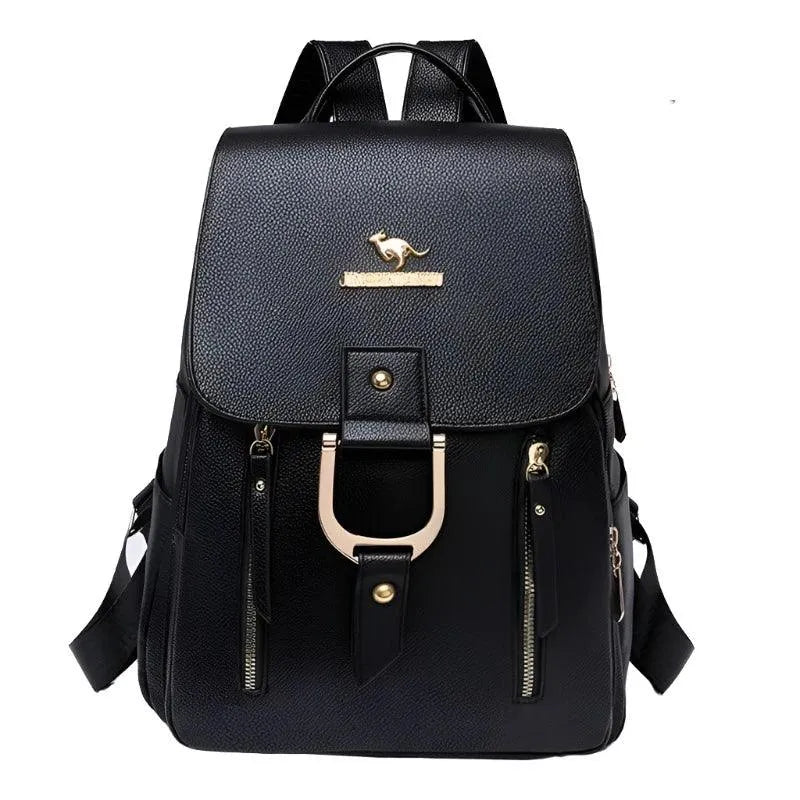 Fashion Retro PU Leather Women's Backpack