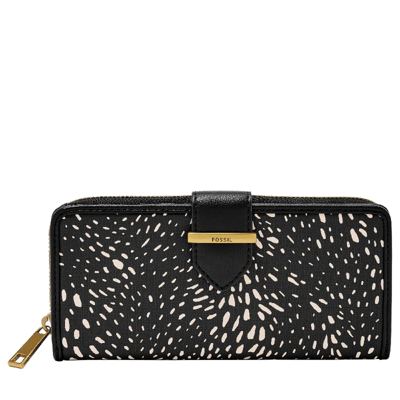 Fossil Women's Bryce Printed Polyurethane Clutch