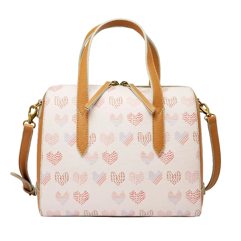 Fossil Women's Sydney Printed PVC Satchel