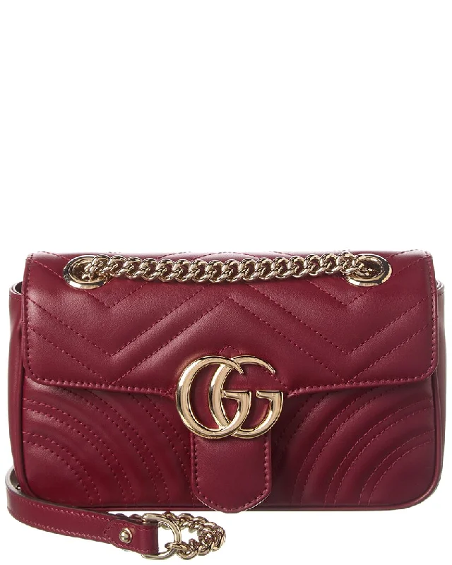 Gucci GG Marmont Mini Matelasse Leather Shoulder Bag