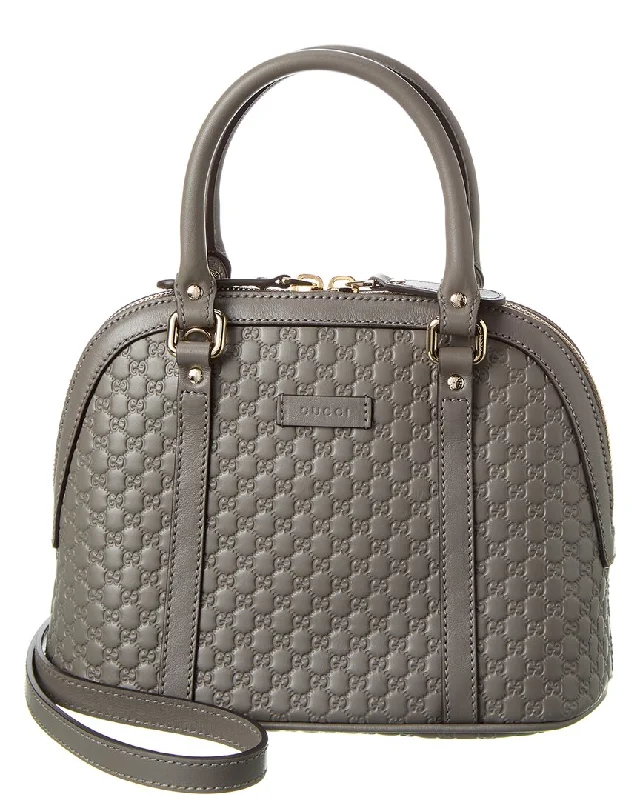 Gucci Guccissima Leather Top Handle Satchel