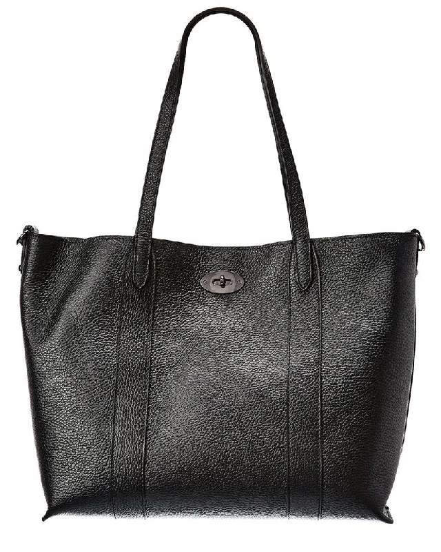 Italian Leather Top Handles Tote