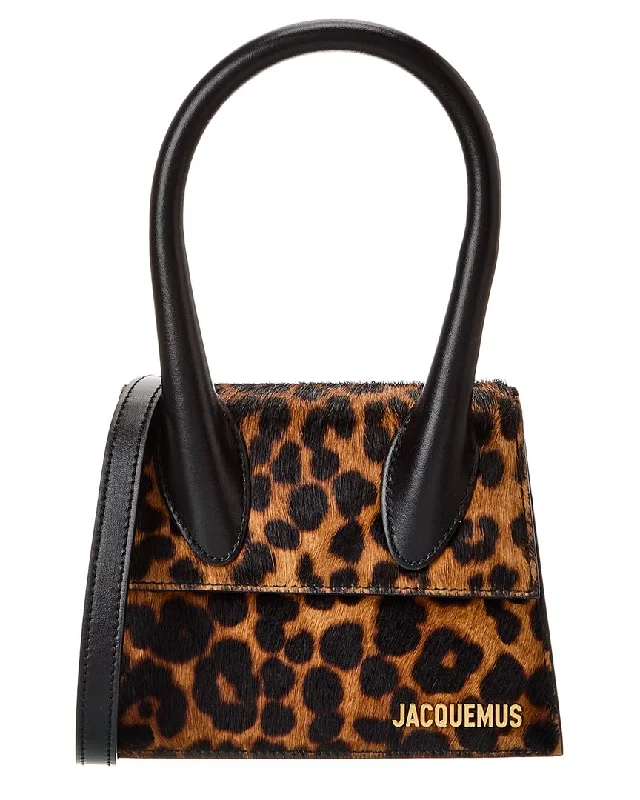 Jacquemus Le Chiquito Moyen Haircalf Clutch