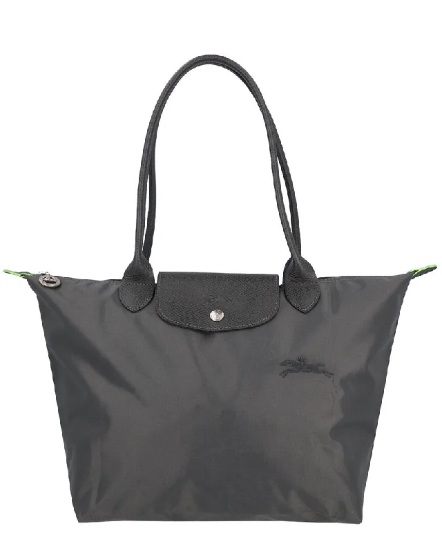 Longchamp Le Pliage Club Green Small Canvas Bag