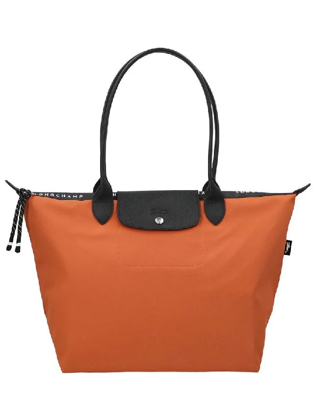 Longchamp Le Pliage Energy Large Canvas & Leather Tote