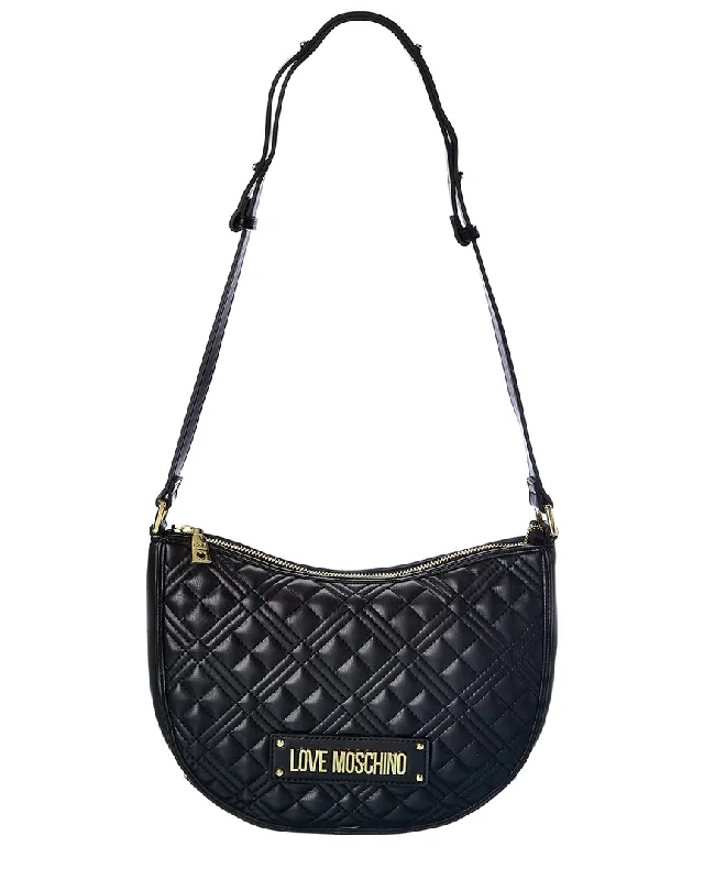 Love Moschino Quilted Hobo Bag