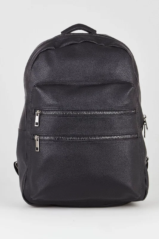 Large 3 Zip Compartment Backpack