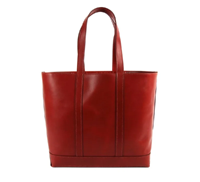 Medium Bridle Hide Tote Shopper