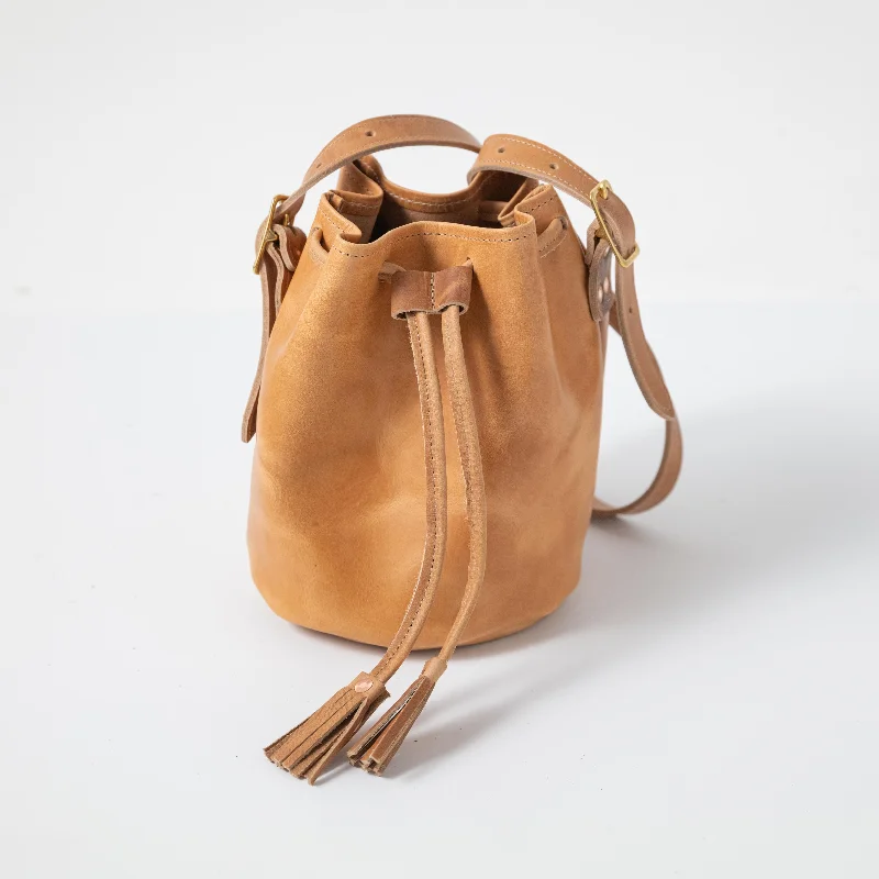 Natural Derby Bucket Bag