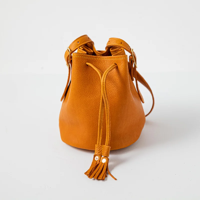 Orange Cypress Bucket Bag