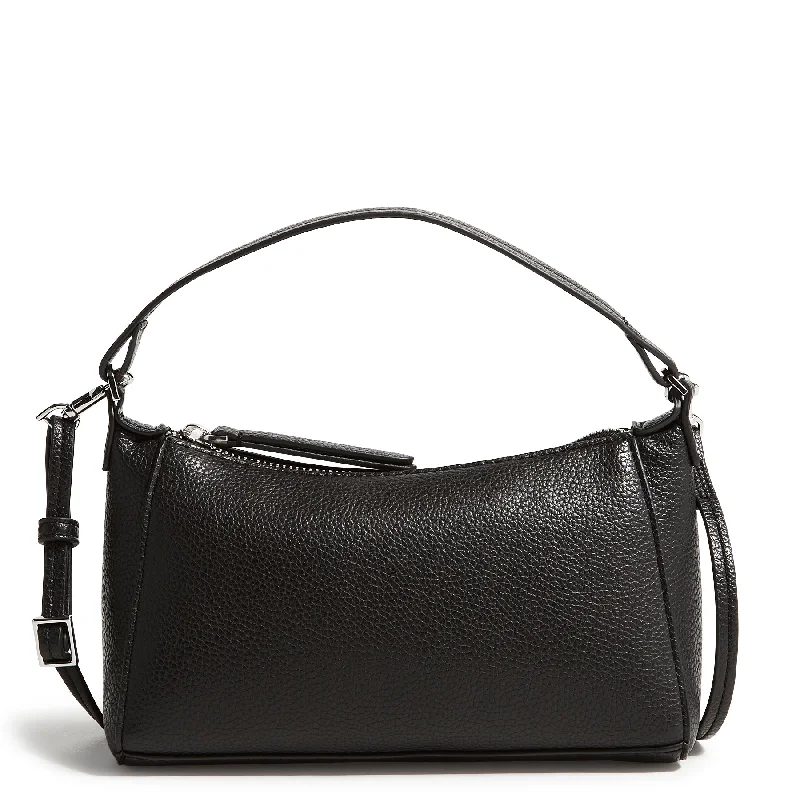 Outlet Faux Leather Mini Slouchy Crossbody