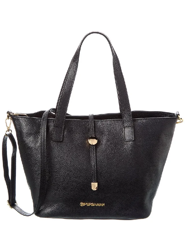 Persaman New York Chloe Leather Tote