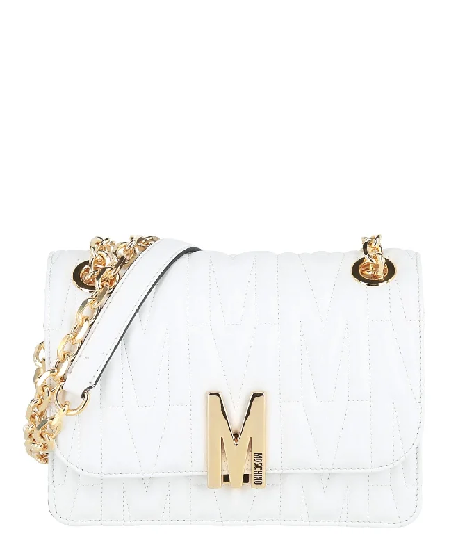 Small Signature Logo Chain Shoulder Bag