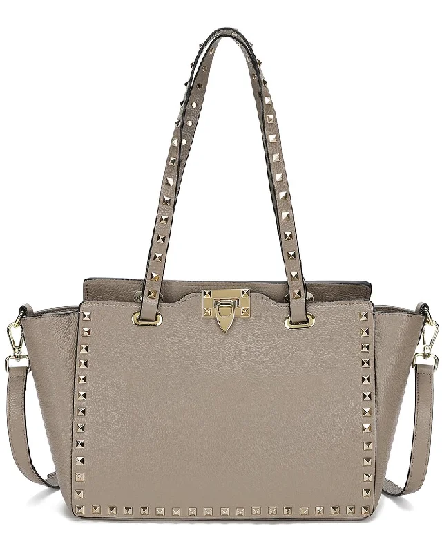 Tiffany & Fred Paris Grained Leather Tote