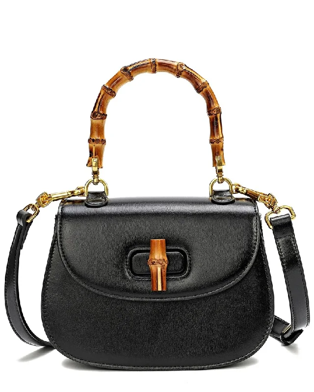 Tiffany & Fred Paris Smooth Leather Satchel