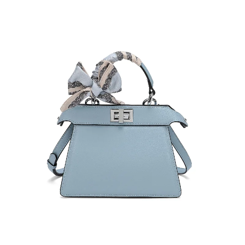 Tiffany & Fred Small Satchel/ Shoulder Nappa Leather Bag