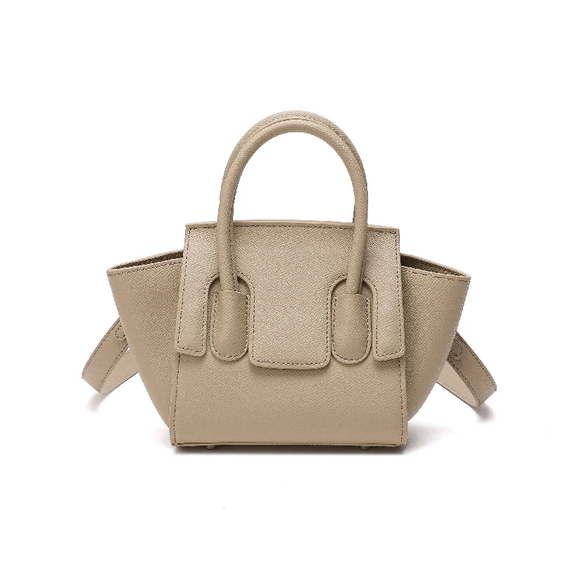 Tiffany & Fred Top-handle Full-grain Leather Bag