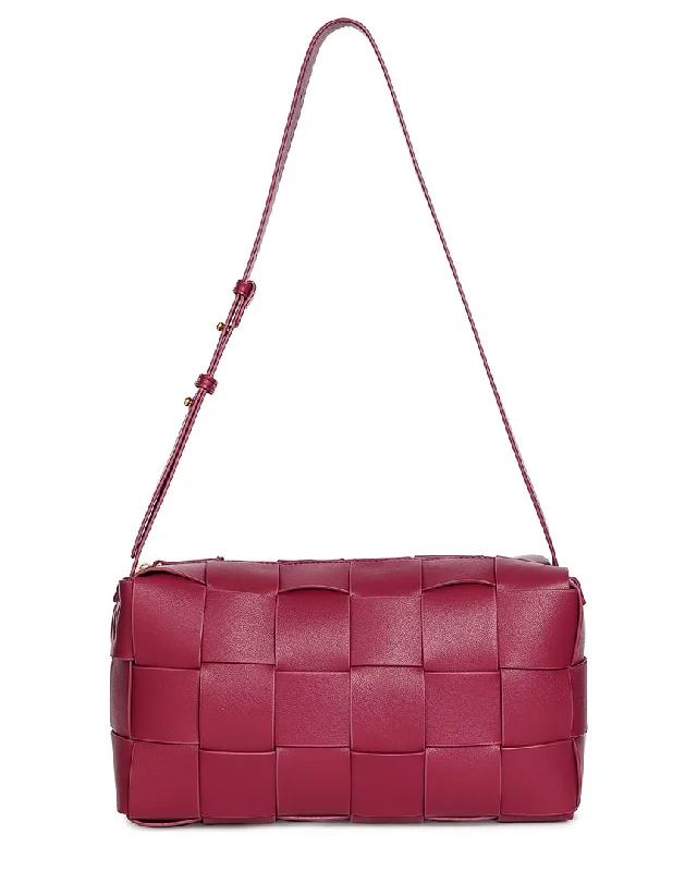 Tiffany & Fred Woven Leather Hobo Bag