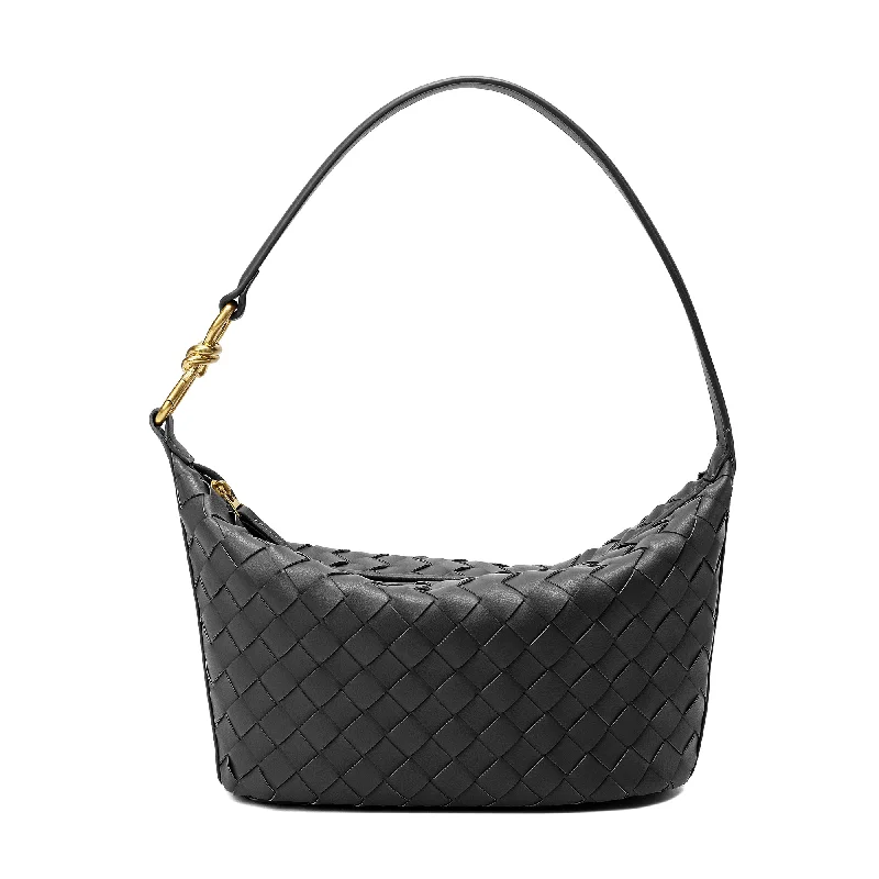 Tiffany & Fred Woven Leather Hobo/ Shoulder Bag