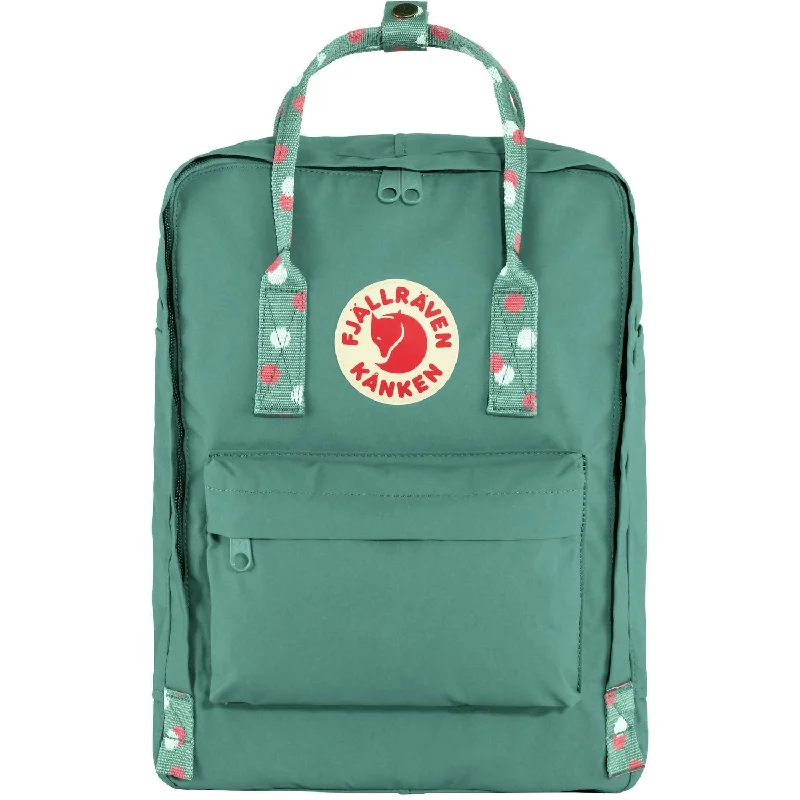 Unisex Kanken Backpack In Frost Green-Confetti Pattern