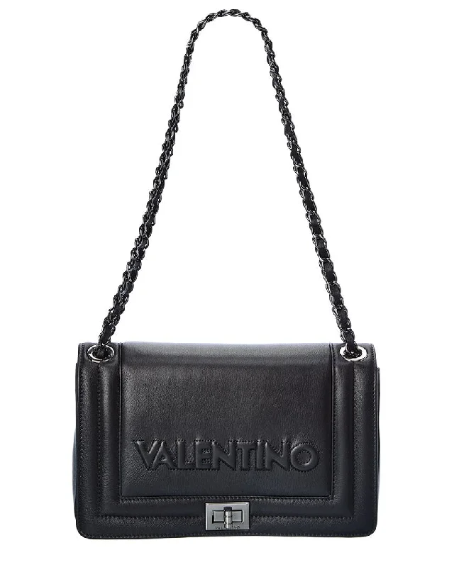 Valentino by Mario Valentino Alice Embossed Leather Shoulder Bag