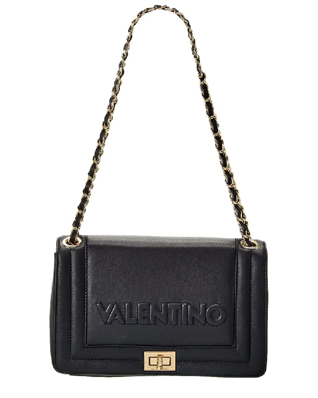 Valentino by Mario Valentino Alice Embossed Leather Shoulder Bag