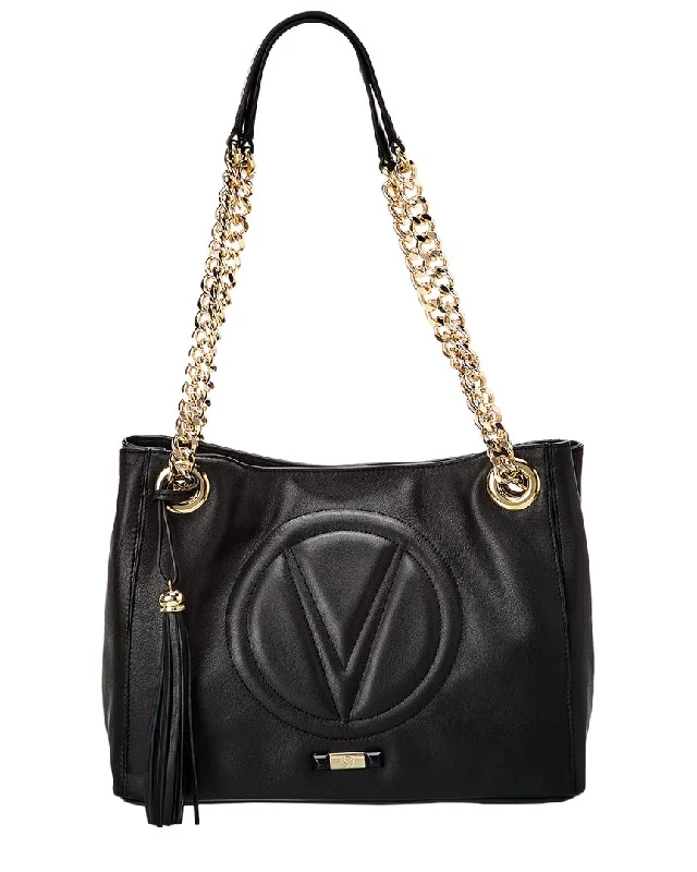 Valentino by Mario Valentino Diana Signature Leather Shoulder Bag