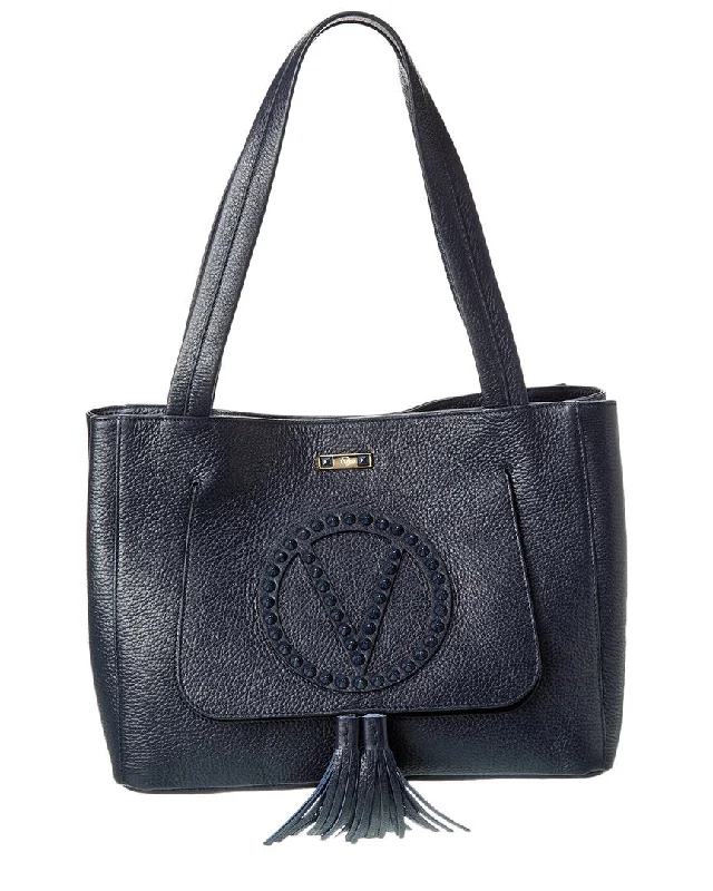 Valentino by Mario Valentino Estelle Rock Leather Tote