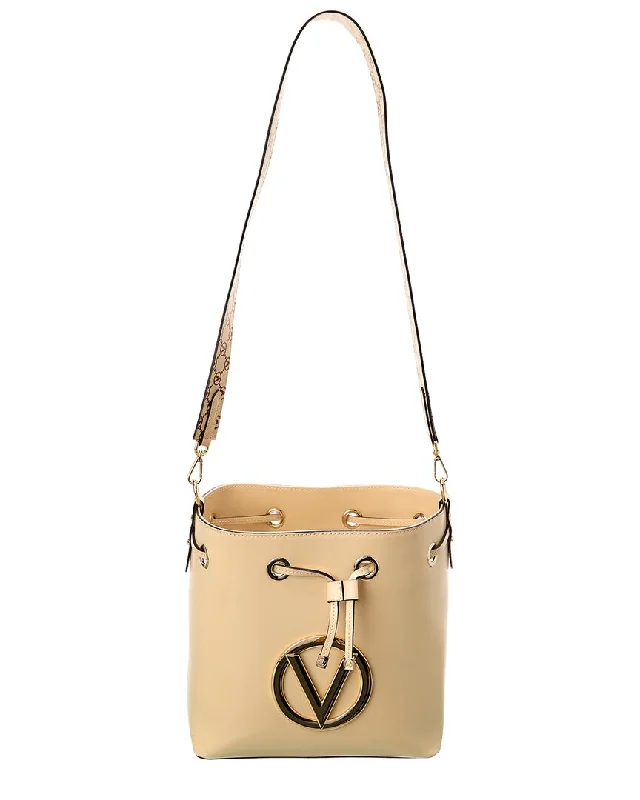 Valentino by Mario Valentino Karl Forever Leather Bucket Bag