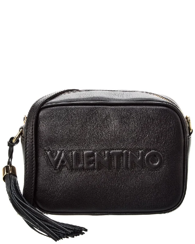 Valentino by Mario Valentino Mia Embossed Leather Crossbody