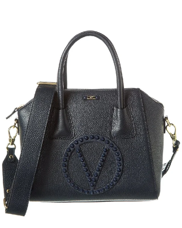 Valentino by Mario Valentino Minimi Rock Leather Satchel