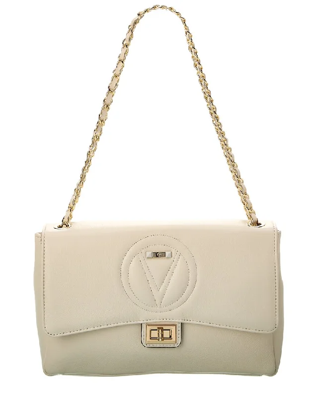 Valentino by Mario Valentino Posh Signature Leather Shoulder Bag