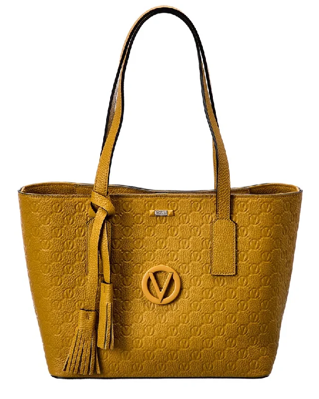 Valentino by Mario Valentino Prince Dollaro Leather Tote