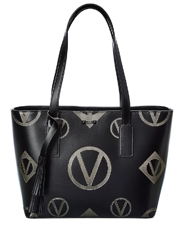 Valentino by Mario Valentino Prince Magnus Leather Tote