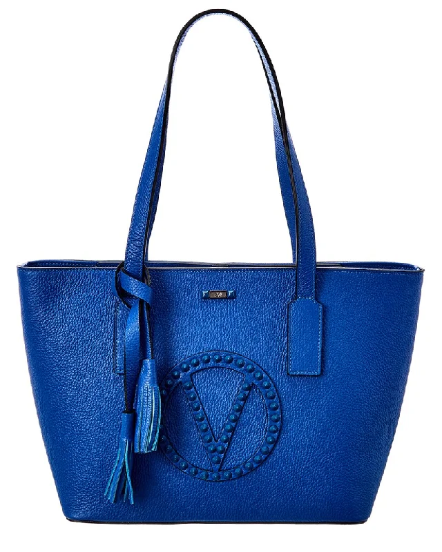 Valentino by Mario Valentino Prince Rock Leather Tote