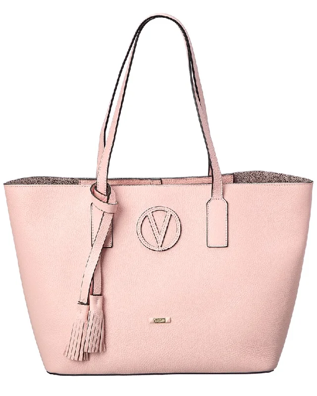 Valentino by Mario Valentino Soho Medallion Leather Tote