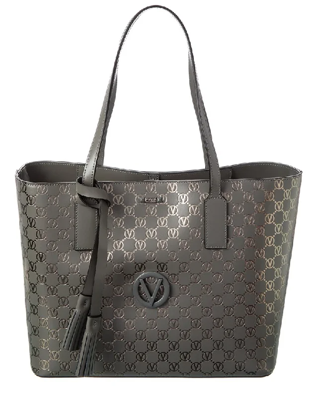 Valentino by Mario Valentino Soho Monogram Leather Tote